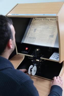 Pembrokeshire Archives - Microfilm Reader