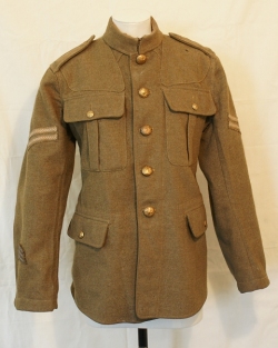 Corporals drill jacket 1914 - 1919