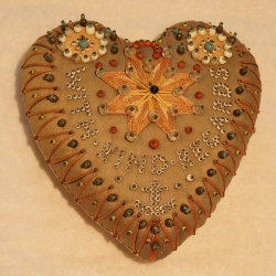 Pin cushion wedding gift 19th century