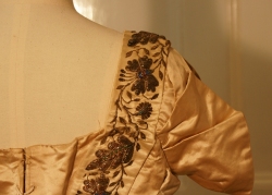 Bodice of Silk Court Dress