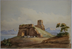 Ruins in Mountains by Miss Paynter